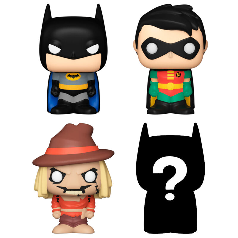 blister 4 figuras bitty pop dc comics batman blister 4 figuras bitty pop dc comics batman