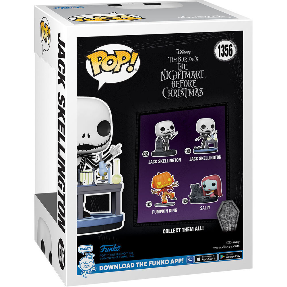 figura pop disney pesadilla antes de navidad 30th anniversary jack skellington figura pop disney pesadilla antes de navidad 30th anniversary jack skellington