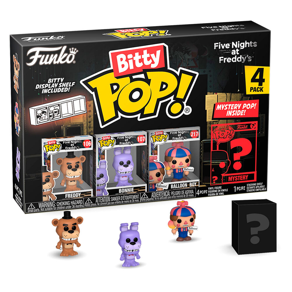 blister 4 figuras bitty pop five nights at freddys freddy blister 4 figuras bitty pop five nights at freddys freddy