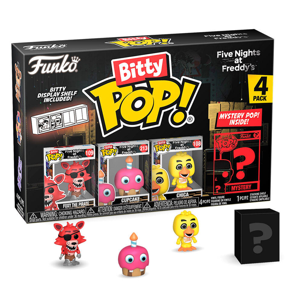 blister 4 figuras bitty pop five nights at freddys foxy blister 4 figuras bitty pop five nights at freddys foxy