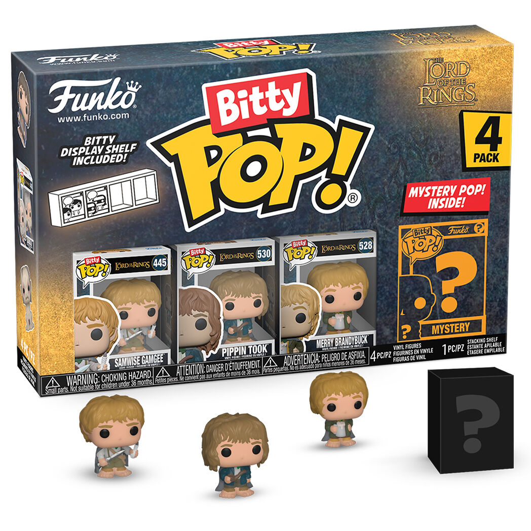blister 4 figuras bitty pop el señor de los anillos samwise blister 4 figuras bitty pop el señor de los anillos samwise