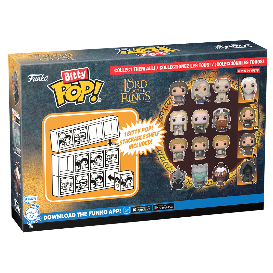 blister 4 figuras bitty pop el señor de los anillos witch king blister 4 figuras bitty pop el señor de los anillos witch king
