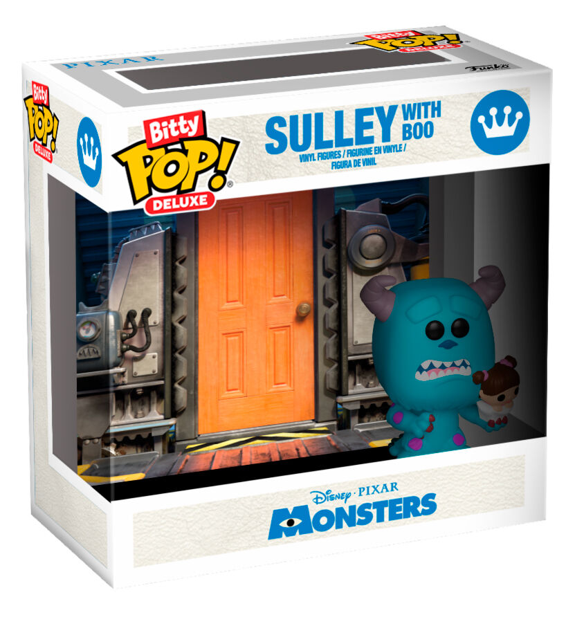 figura bitty pop deluxe disney pixar monsters inc. sulley with boo figura bitty pop deluxe disney pixar monsters inc. sulley with boo