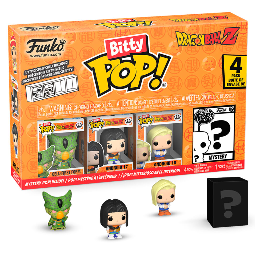blister 4 figuras bitty pop dragon ball z frieza blister 4 figuras bitty pop dragon ball z frieza