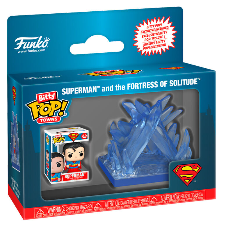 figura bitty pop town dc comics superman fortaleza de la soledad figura bitty pop town dc comics superman fortaleza de la soledad