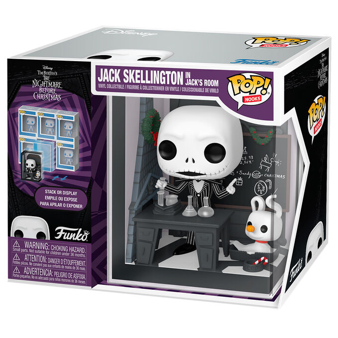 figura pop nooks disney pesadilla antes de navidad jack skellington in jack's room figura pop nooks disney pesadilla antes de navidad jack skellington in jack's room