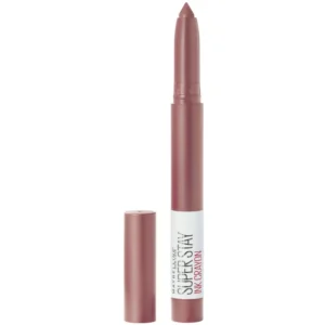 maybelline superstay matte ink crayon lipstick 15 lead the way