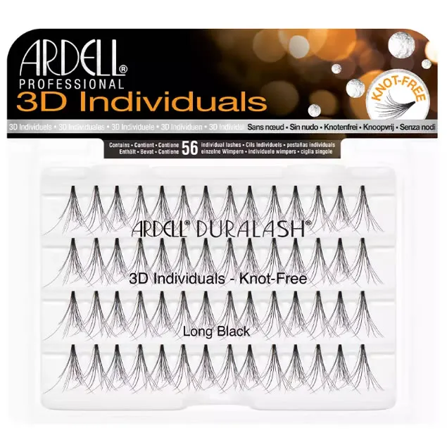 ardell individual 3d single false eyelashes long black ardell individual 3d single false eyelashes long black