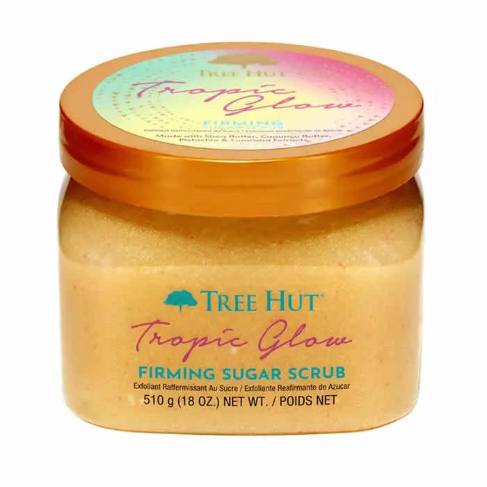 tree hut tropic glow firming sugar scrub 510g tree hut tropic glow firming sugar scrub 510g