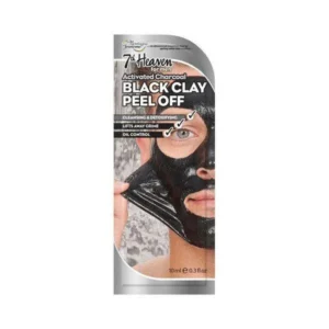 montagne jeunesse for men black clay peel off mask 10ml