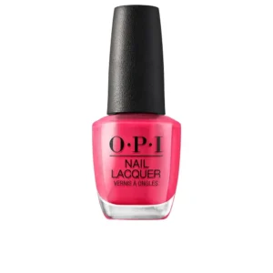 opi nail lacquer esmalte de uñas duración hasta 7 días charged up cherry 15ml