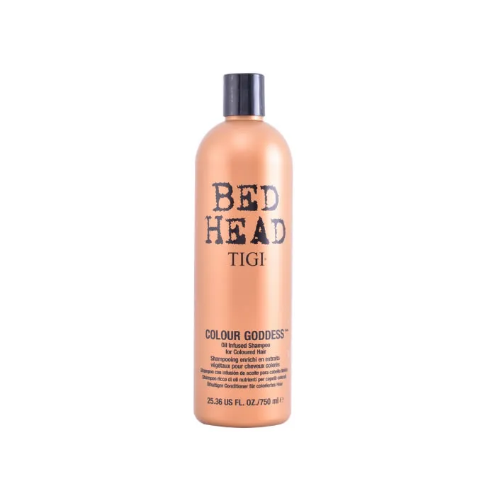 tigi bed head colour goddess oil infused shampoo 750ml tigi bed head colour goddess oil infused shampoo 750ml
