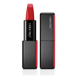shiseido modernmatte powder lipstick 514 hyper red