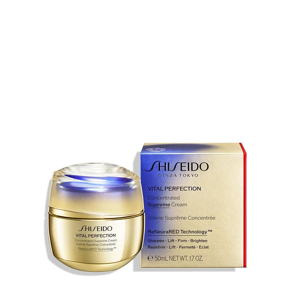 shiseido vital perfection crema suprema concentrada 50ml shiseido vital perfection crema suprema concentrada 50ml