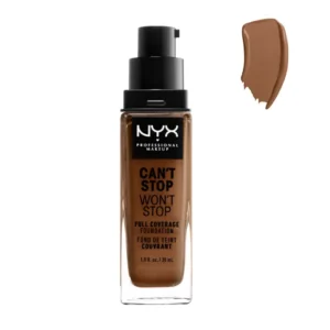 nyx can´t stop won´t stop full coverage foundation cappucciono 30ml