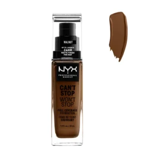 nyx can´t stop won´t stop full coverage foundation walnut 30ml