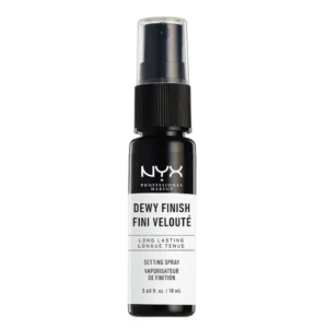 nyx dewy finish setting spray mini 18ml