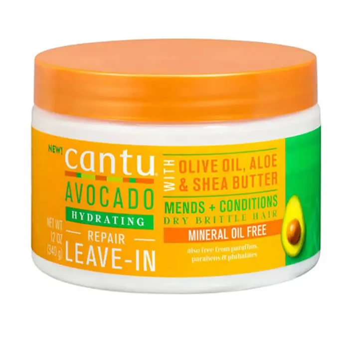 cantu avocado hydrating repair leave in 340g cantu avocado hydrating repair leave in 340g