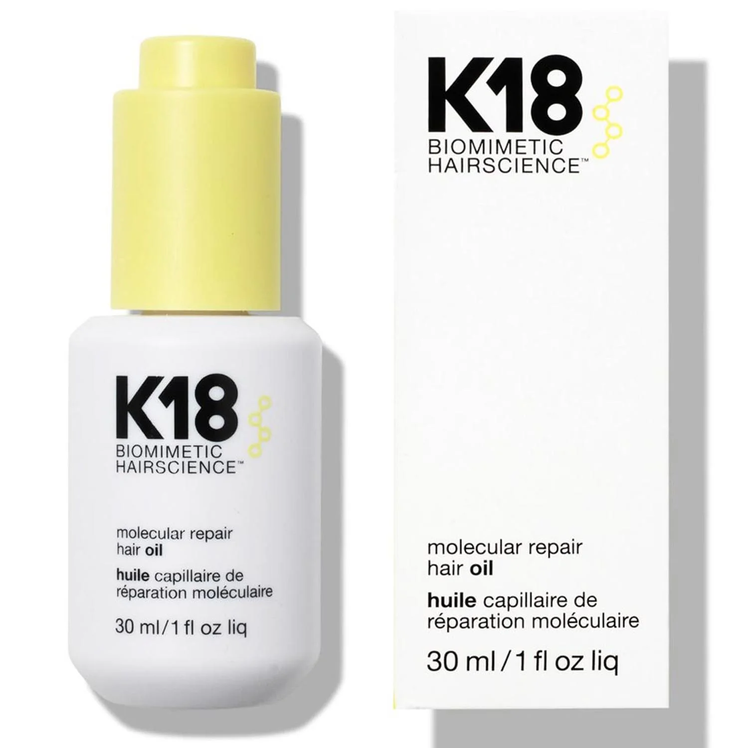 k18 molecular repair aceite capilar 30ml k18 molecular repair aceite capilar 30ml