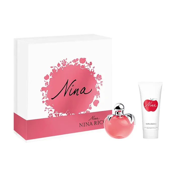 nina ricci nina eau de toilette spray 50ml set 2 pieces nina ricci nina eau de toilette spray 50ml set 2 pieces