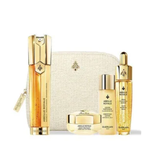 guerlain abeille royale serum doble r 50ml locion reafirmante 40ml crema de dia 15mlaceite 15mlpouch
