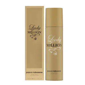 paco rabanne lady million deodorant spray 150ml