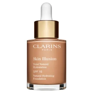 clarins skin illusion natural hydrating foundation spf15 112 amber 30ml