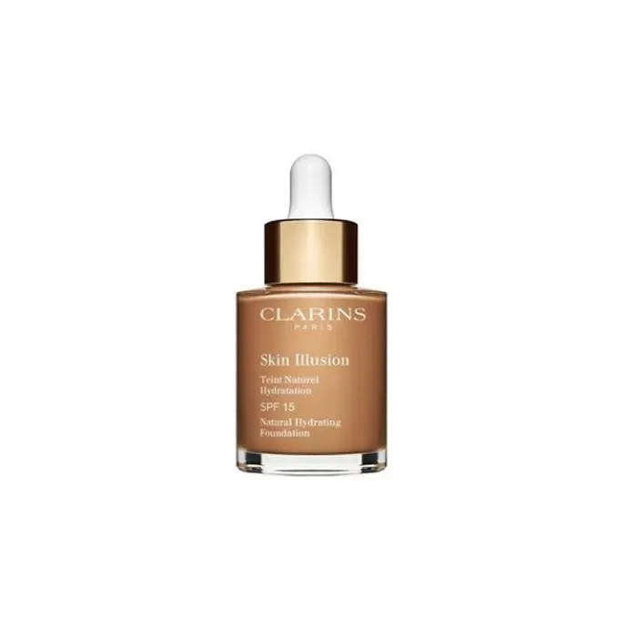 clarins skin illusion natural hydrating foundation spf15 114 cappuccino 30ml clarins skin illusion natural hydrating foundation spf15 114 cappuccino 30ml