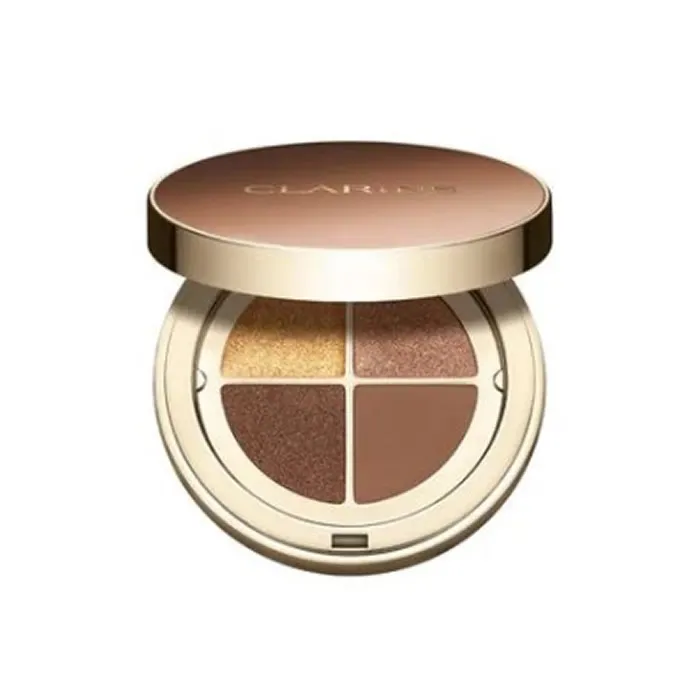 clarins ombre 4 colour eyeshadow palette 04 brown sugar gradation 4,2g clarins ombre 4 colour eyeshadow palette 04 brown sugar gradation 4,2g