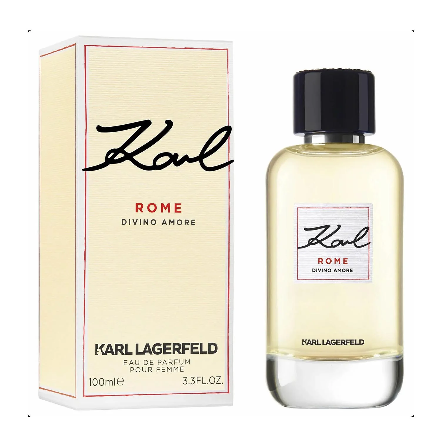 karl lagerfeld karl rome divino amore eau de parfum pour femme 60ml karl lagerfeld karl rome divino amore eau de parfum pour femme 60ml