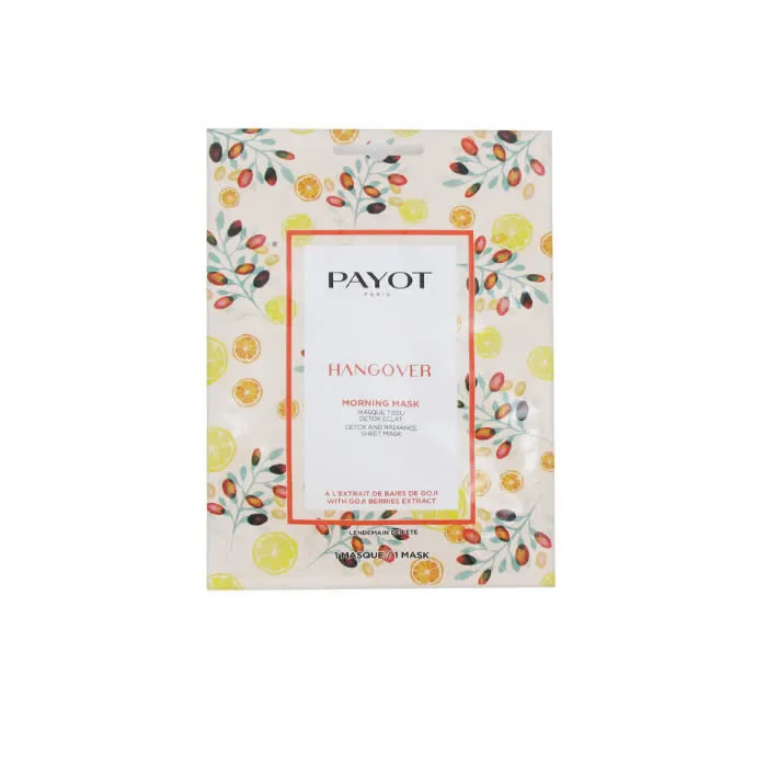 payot hangover detox and radiance sheet mask payot hangover detox and radiance sheet mask