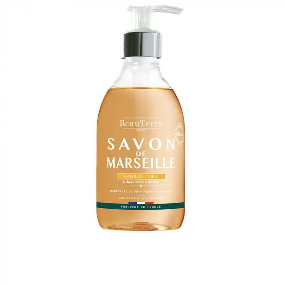 beauterra marseille jabón vainilla y miel 300ml beauterra marseille jabón vainilla y miel 300ml