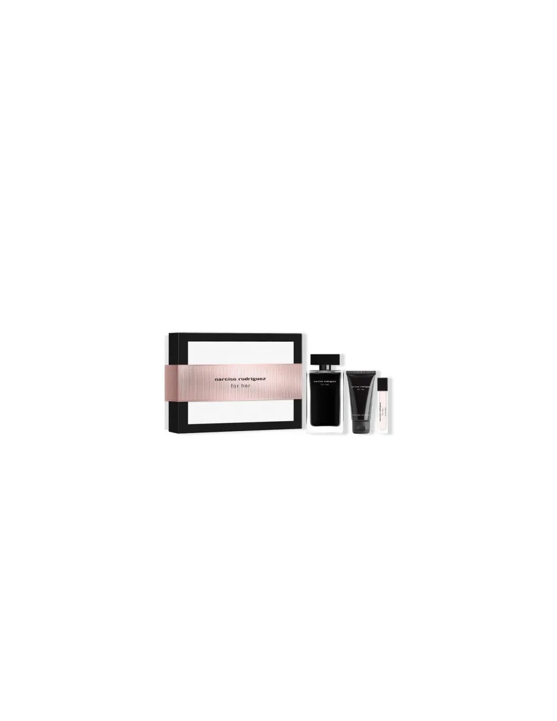 set narciso rodriguez for her edt 100ml body 50ml edt 10ml set narciso rodriguez for her edt 100ml body 50ml edt 10ml