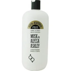 alyssa ashley musk hand and body moisturiser 500ml
