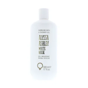 alyssa ashley white musk shower gel 500ml