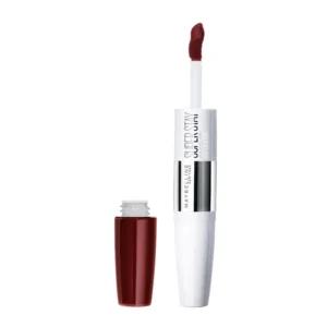 maybelline superstay 24 2 step liquid lispstick makeup 542 cherry pie
