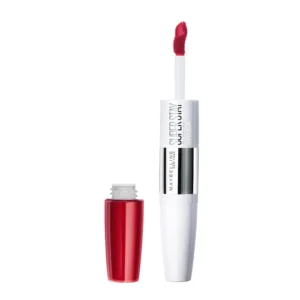 maybelline superstay 24 2 step liquid lispstick makeup 573 eternal cherry