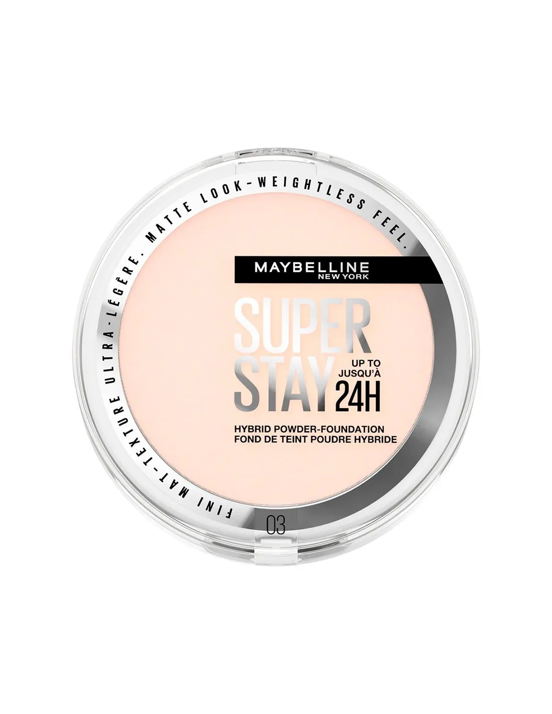 maybelline superstay 24h hybrid powder foundation 03 9g maybelline superstay 24h hybrid powder foundation 03 9g