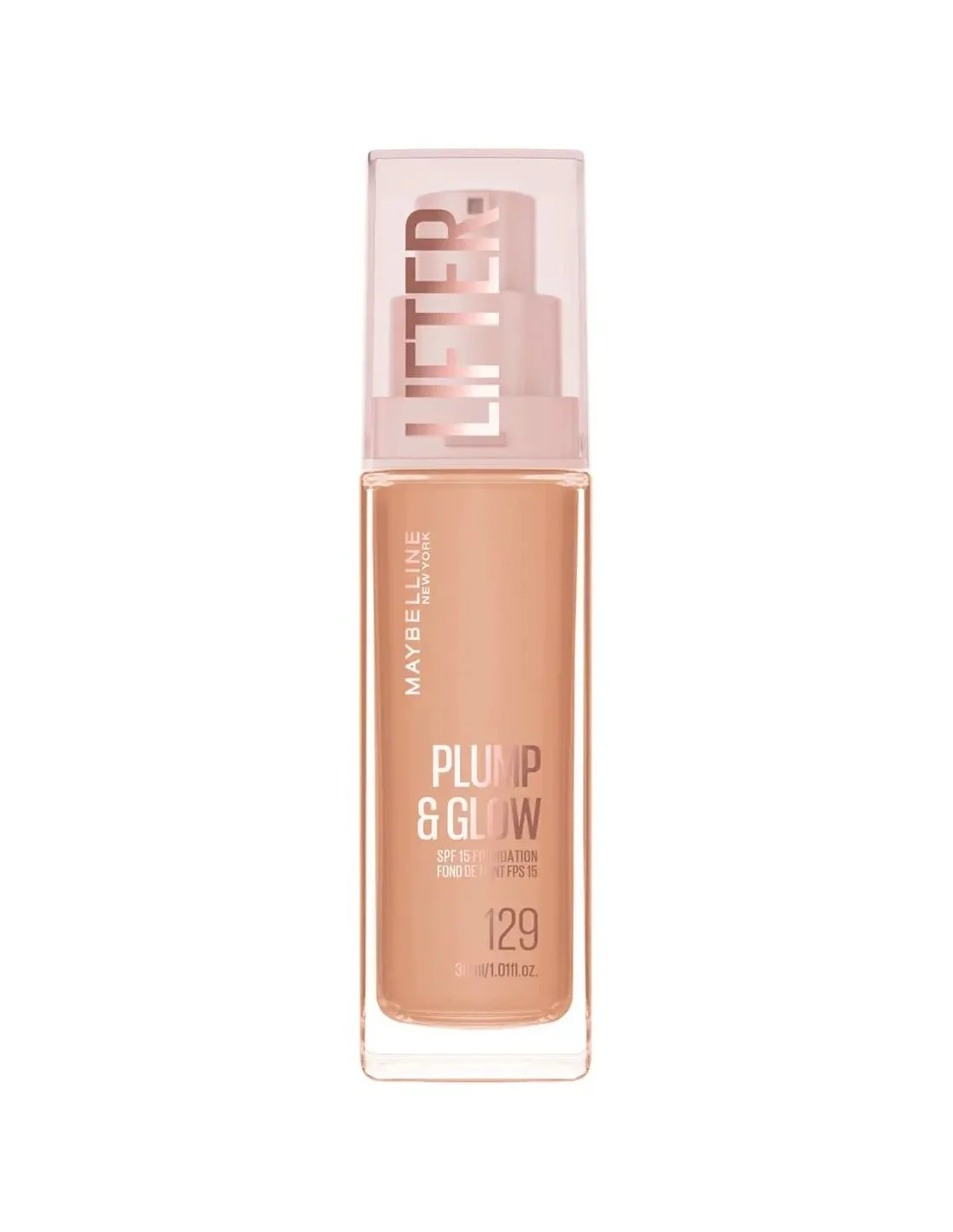 maybelline lifter plump y glow base 129 30ml maybelline lifter plump y glow base 129 30ml