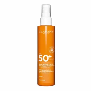 clarins sun spray lotion very high protection spf50+ body 150ml
