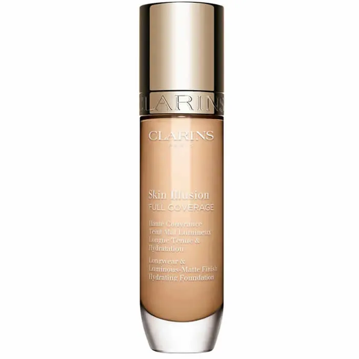 clarins skin illusion full coverage 105n 30ml clarins skin illusion full coverage 105n 30ml