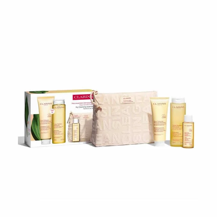 clarins hydrating gentle foaming cleanser 125ml set 4 pieces clarins hydrating gentle foaming cleanser 125ml set 4 pieces