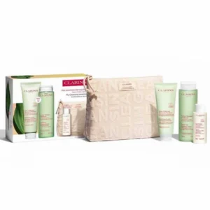 clarins purifying gentle foaming cleanser 125ml set 3 pieces