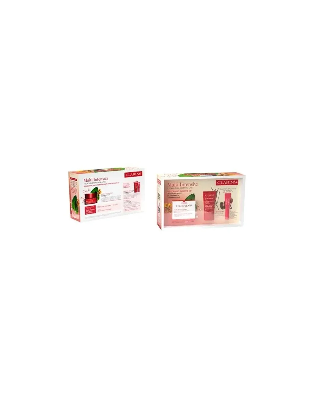 clarins set multi intensiva dia ps 50ml noche 15ml labios 24 clarins set multi intensiva dia ps 50ml noche 15ml labios 24
