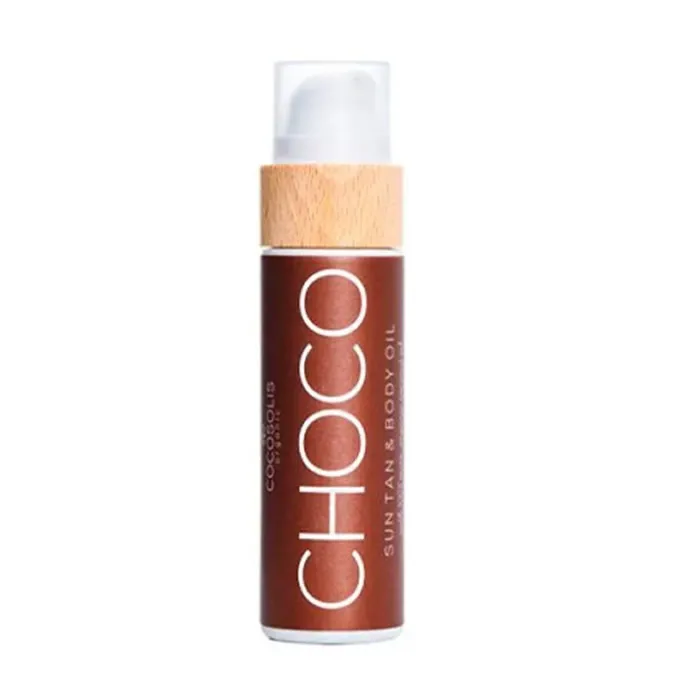 cocosolis choco sun tan & body oil 110ml cocosolis choco sun tan & body oil 110ml