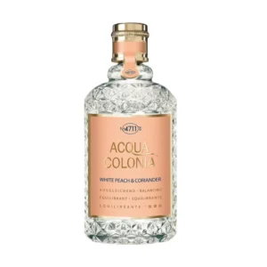 4711 acqua colonia white peach and coriander eau de cologne spray 170ml