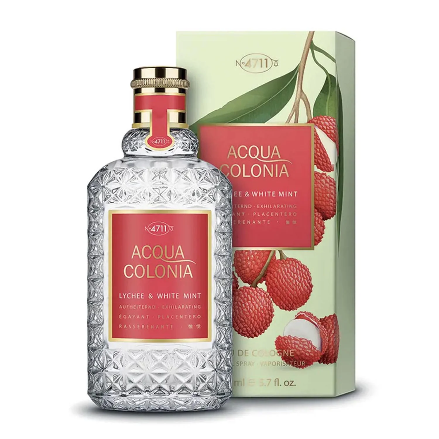 4711 lychee y white mint eau de cologne 100ml spray 4711 lychee y white mint eau de cologne 100ml spray