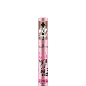 essence cosmetics lash with out limits extreme lengthening y volume 02 brown 13ml