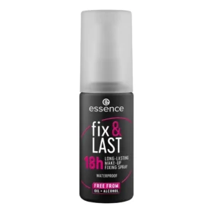 essence cosmetics fix y last 18h long lasting spray fijador de maquillaje 50ml