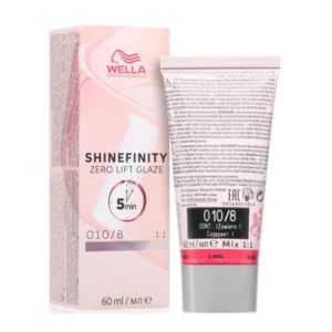 wella shinefinity zero lift glaze tinte 0108 60ml 1un